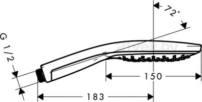 Лейка ручного душа Hansgrohe Raindance Select 28587000