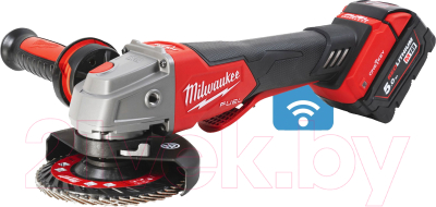 Угловая шлифовальная машина Milwaukee M18ONEFSAG125XPDB-502X / 4933478435 - фото