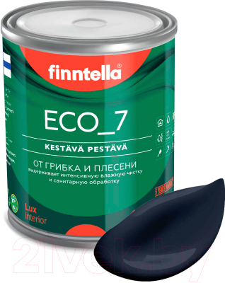 Краска Finntella Eco 7 Nevy / F-09-2-1-FL001 - фото