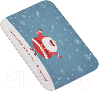 Коврик для ванной JoyArty Вкус Нового Года / bath_78073 - фото