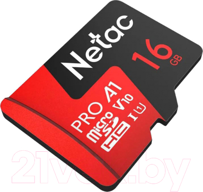 Карта памяти Netac MicroSD P500 Extreme Pro 16GB (NT02P500PRO-016G-S)