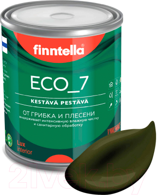 Краска Finntella Eco 7 Kombu / F-09-2-1-FL020 - фото