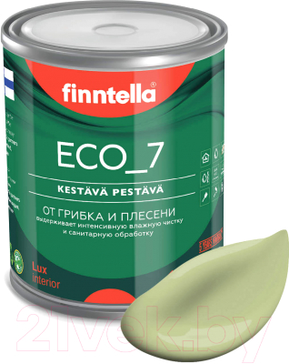 Краска Finntella Eco 7 Vihrea Tee / F-09-2-1-FL033 - фото