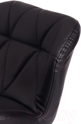 Стул барный Tetchair Biaggio (металл/экокожа, черный/хром)