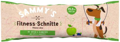 Лакомство для собак Bosch Petfood Sammy's Фитнес слайсы с яблоком и черникой / 6438025 - фото
