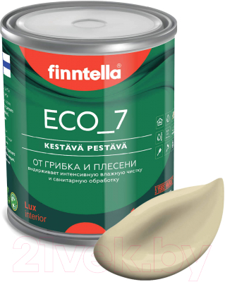 Краска Finntella Eco 7 Hiekka / F-09-2-1-FL070 - фото