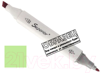 Маркер перманентный Superior Двухсторонний 59 - фото