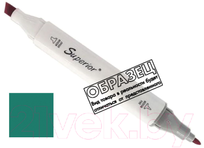 Маркер перманентный Superior Двухсторонний 61 - фото