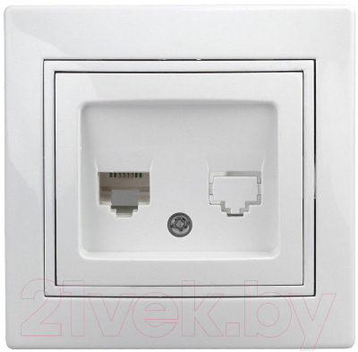 Розетка INTRO Plano 1-303-01 / Б0027621 - фото