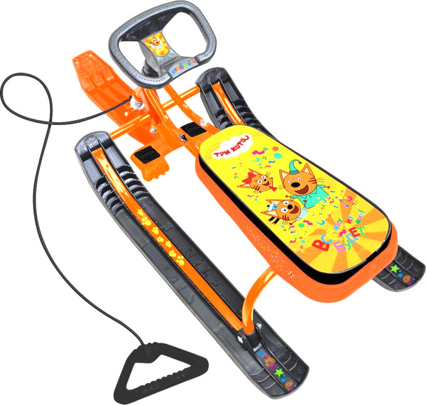 Снегокат детский Ника Тимка cпорт 2. Три кота / ТС2/ТК - фото