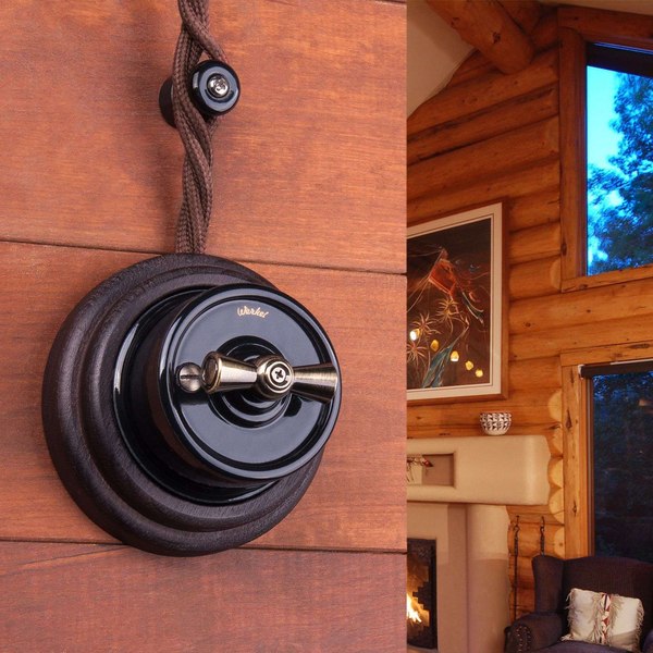 Кабель силовой Werkel Ретро витой 2x1.5 / W6452514