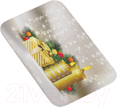 Коврик для ванной JoyArty Подарок при свечах / bath_78059 - фото