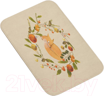 Коврик для ванной JoyArty Лиса, лисичка, лис... / bath_79754 - фото