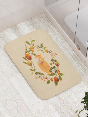 Коврик для ванной JoyArty Лиса, лисичка, лис... / bath_79754