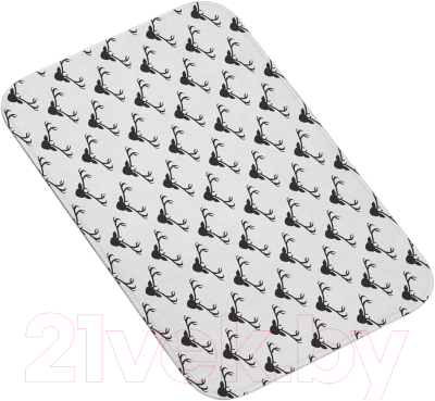 Коврик для ванной JoyArty Оленьи взоры / bath_9560 - фото