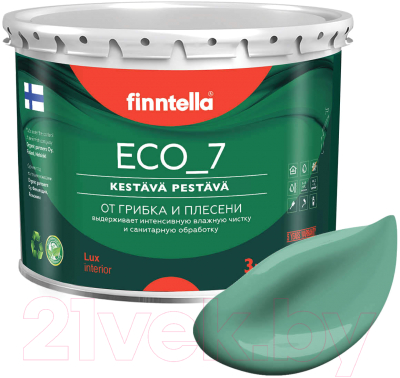 Краска Finntella Eco 7 Jade / F-09-2-3-FL036 - фото