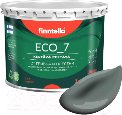 Краска Finntella Eco 7 Salvia / F-09-2-3-FL051 - фото