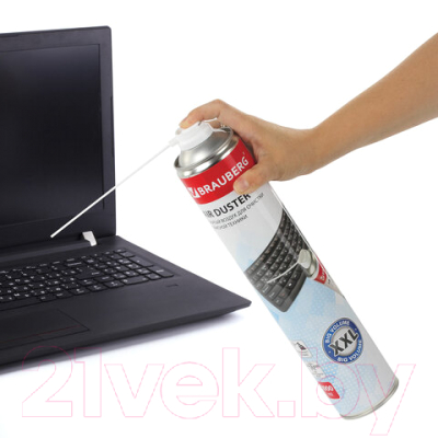 Сжатый воздух для чистки техники Brauberg 513317