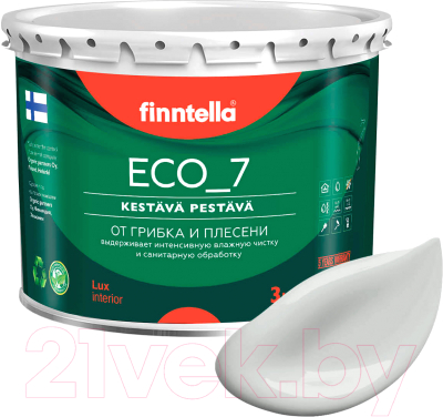 Краска Finntella Eco 7 Tuhka / F-09-2-3-FL063 - фото