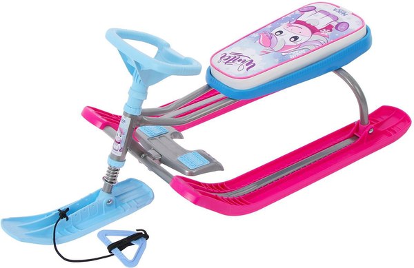 Снегокат детский Ника Тимка спорт 2. Единорог / ТС2-М/ЕР - фото
