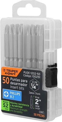 Набор бит Truper Expert PUDE-1202-50 - фото