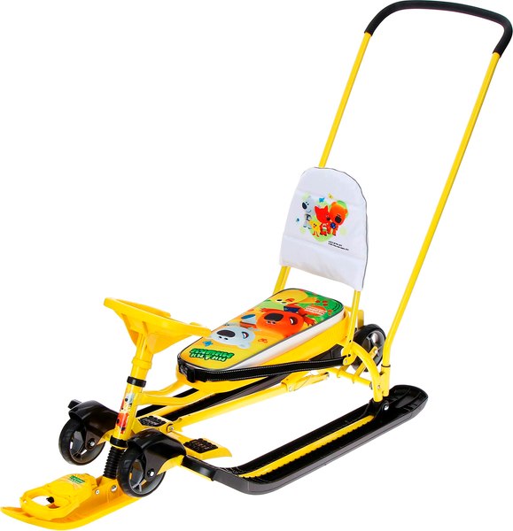 Снегокат детский Ника Тимка спорт 6. Ми-ми-мишки / ТС6/ММ2 - фото