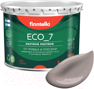 Краска Finntella Eco 7 Kaakao / F-09-2-3-FL075 - фото