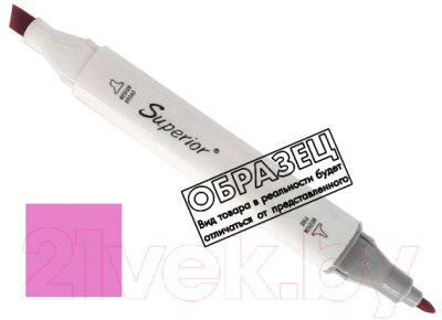 Маркер перманентный Superior Двухсторонний 89 - фото