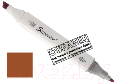 Маркер перманентный Superior Двухсторонний 94 - фото