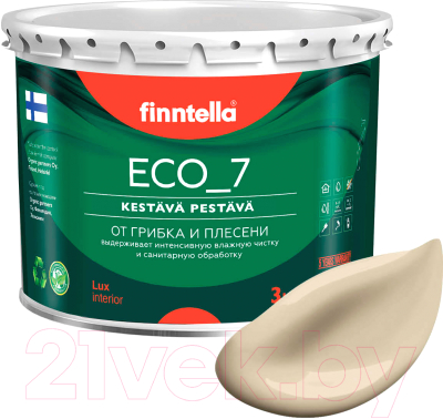 Краска Finntella Eco 7 Kevyt Savi / F-09-2-3-FL099 - фото