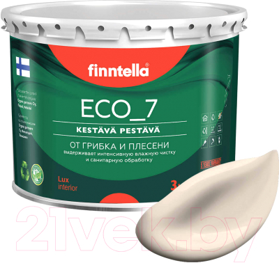 Краска Finntella Eco 7 Silkki / F-09-2-3-FL101 - фото