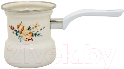 Турка для кофе Лысьвенские эмали Унесенные ветром С-4103АП/4Жм - фото
