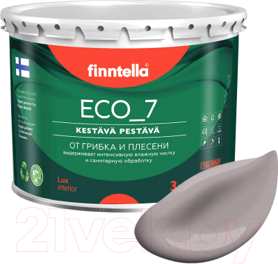 Краска Finntella Eco 7 Violetti Usva / F-09-2-3-FL106 - фото