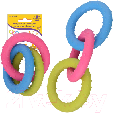 Игрушка для животных Мультидом Колечки / VL40-47