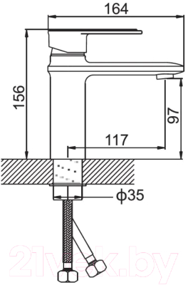 Смеситель Potato P10274-7