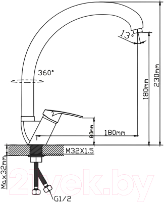 Смеситель Potato P59277-19