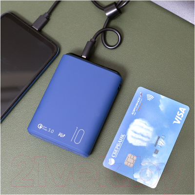 Портативное зарядное устройство Olmio QS-10 10000mAh / 043839