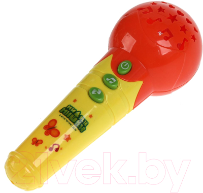 Музыкальная игрушка Умка Микрофон Мульт / 1902M023-R1 - фото