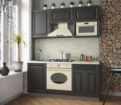 Кухонный гарнитур Интерлиния Мила Деко 1.7