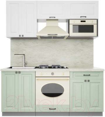 Кухонный гарнитур Интерлиния Мила Деко 1.8 - фото