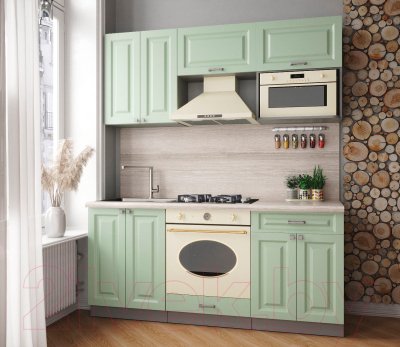 Кухонный гарнитур Интерлиния Мила Деко 1.8