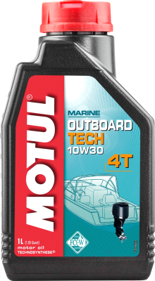 Моторное масло Motul Outboard Tech 4T 10W30 - фото