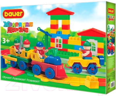 Конструктор Bauer Железная дорога / 706