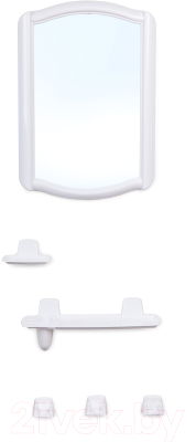 Комплект мебели для ванной Berossi 46 НВ 04601000 (белый) - фото