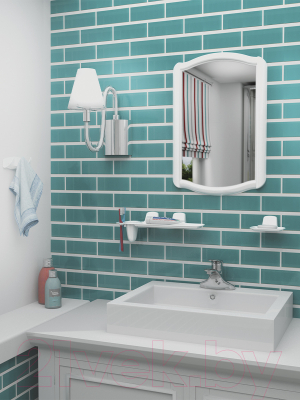 Комплект мебели для ванной Berossi 46 НВ 04601000 (белый)