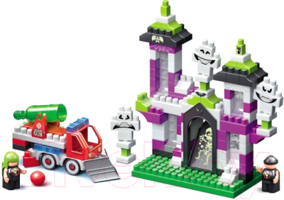 Конструктор Bauer Monster Blocks Дом с привидениями / 823 (155эл) - фото