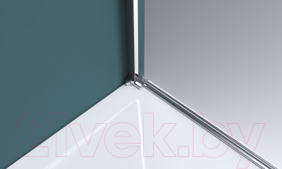 Душевая дверь BelBagno KRAFT-60/60-C-Cr-R