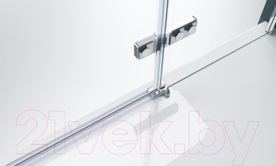 Душевая дверь BelBagno KRAFT-60/60-C-Cr-L