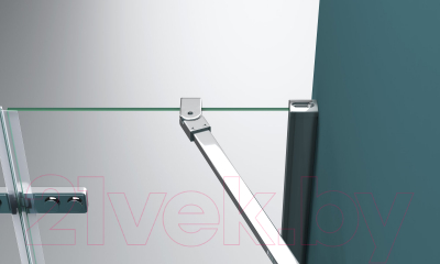 Душевая дверь BelBagno KRAFT-60/40-C-Cr-L