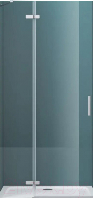 Душевая дверь BelBagno KRAFT-60/30-C-Cr-L - фото